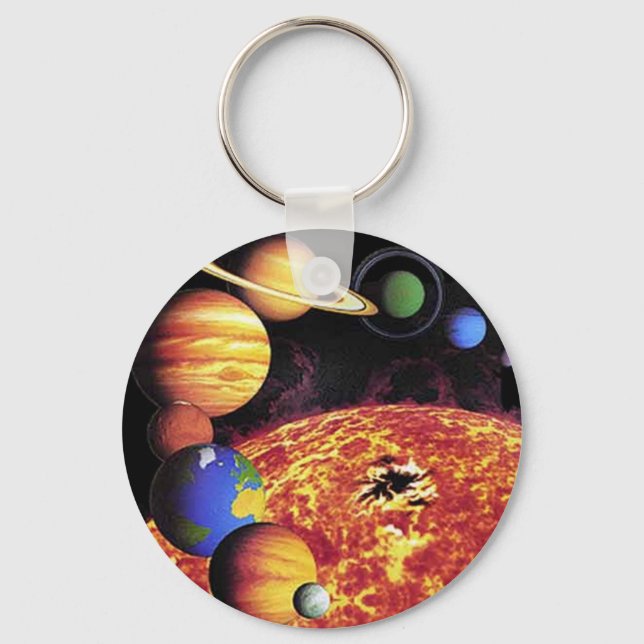 Solar System Planets Keychain (Front)