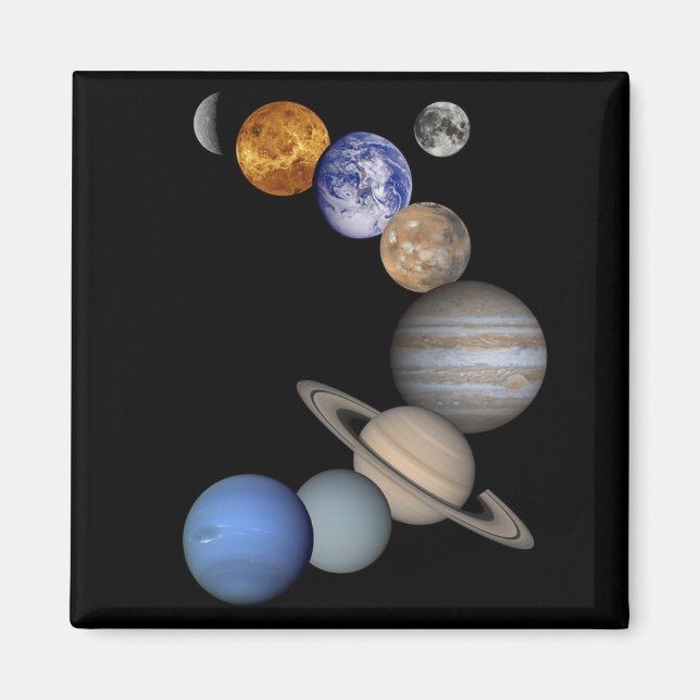 Solar System Planets Magnet (Front)