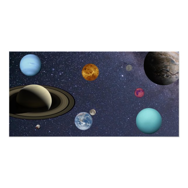 Solar system planets poster (Front)