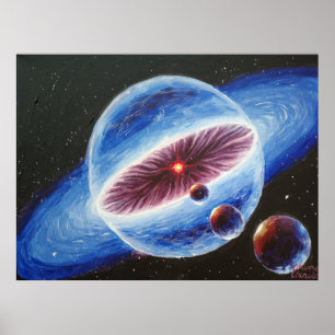 Solar system poster