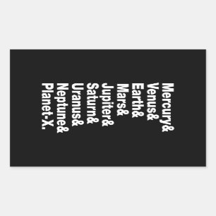 Solar System Sticker