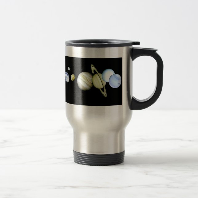 Solar System Travel Mug Astronomy Science gift (Right)