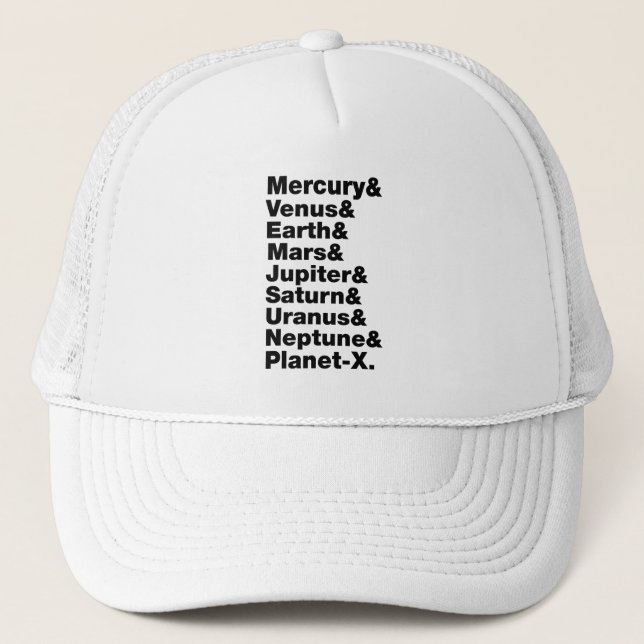 Solar System Trucker Hat (Front)