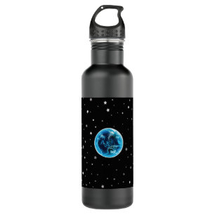 Solar System Universe Planet Earth 710 Ml Water Bottle