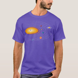 Solar System Vinyl Music by Tobe Fonseca T-Shirt