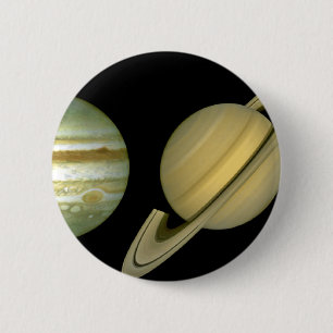 Solar Sytem ~ Long View 2 Inch Round Button
