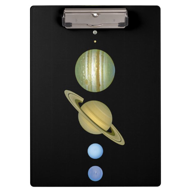 Solar Sytem ~ Long View Clipboard (Front)