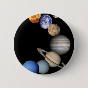 Solar Sytem Montage 2 Inch Round Button