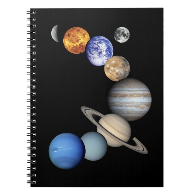 Solar Sytem Montage Notebook (Front)