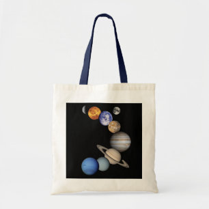 Solar Sytem Montage Tote Bag