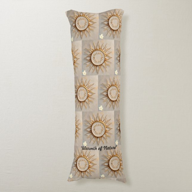 "Solar Vitality" Body Pillow (Front Vertical)