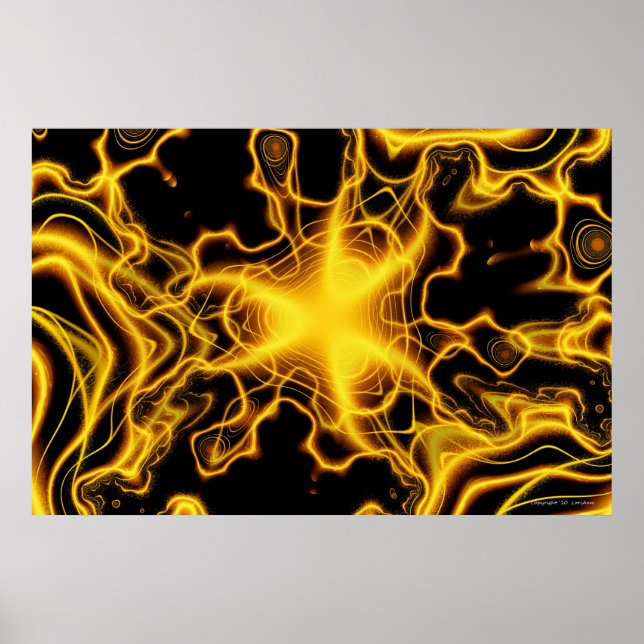 Solar Waves Poster (Front)