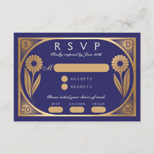 SOLARA II : Wedding RSVP Card