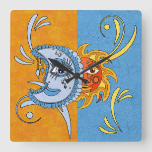 SolarEclipse Square Wall Clock