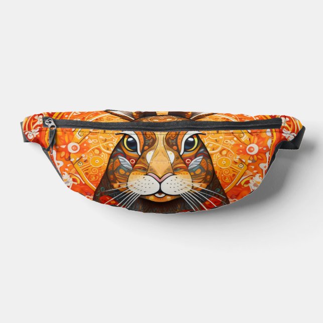 Solarpunk Bunny Fanny Pack (Lay Down)