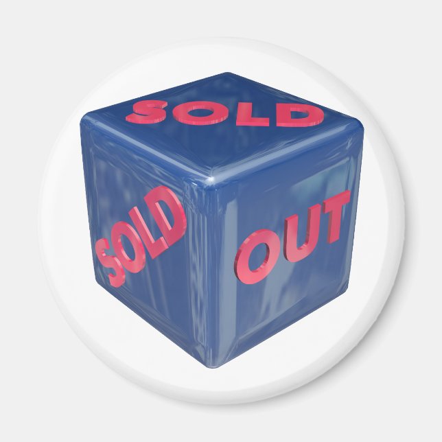 sold out magnet (Front)