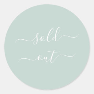 Sold out Stickers