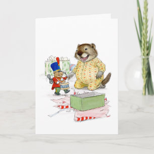 Soldat de jouet pour carte de Noël