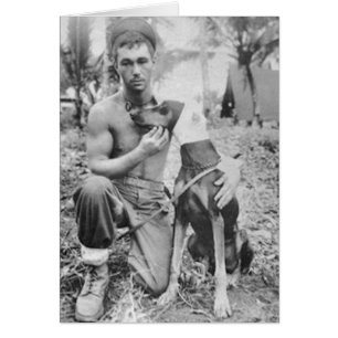 Soldat et chien