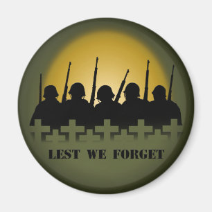 Soldat Hommage Aimant De Peur D'Oublier Les Cadeau