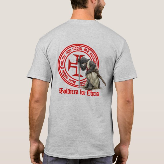 Soldats du Christ T-shirt (Dos)