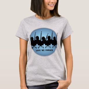 Soldats Hommage T-shirts Guerre Paix de peur d'oub