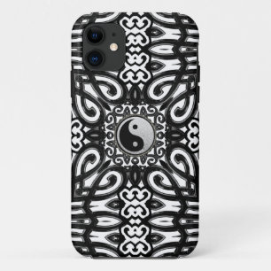 Solde noir blanc Yin Yang Décor iPhone 5 Coque