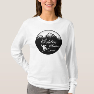 Solden Austria noir blanc snowboard art sweat - sh