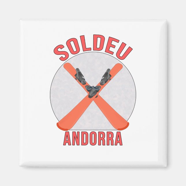 Soldeu, Andorra Magnet (Front)