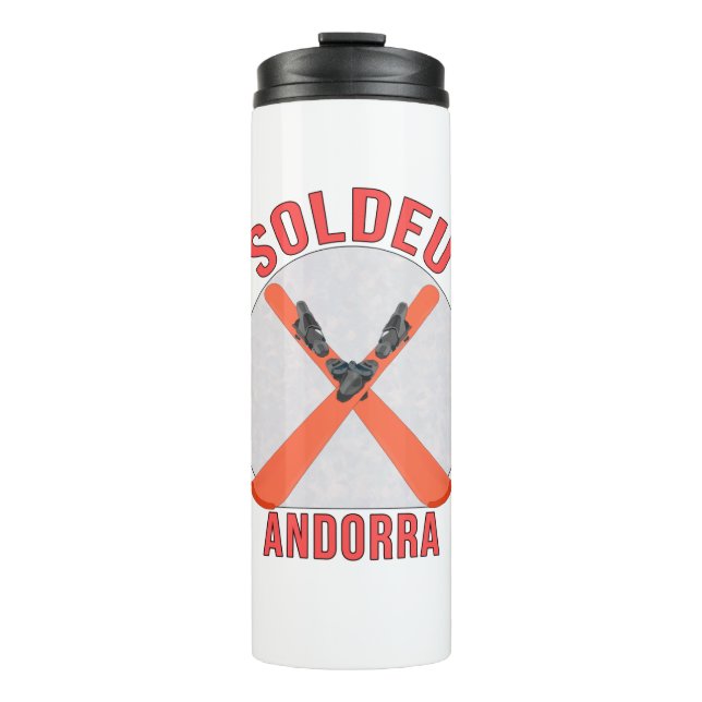 Soldeu, Andorra Thermal Tumbler (Front)
