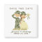 Soldier and Bride Wedding Save the Date