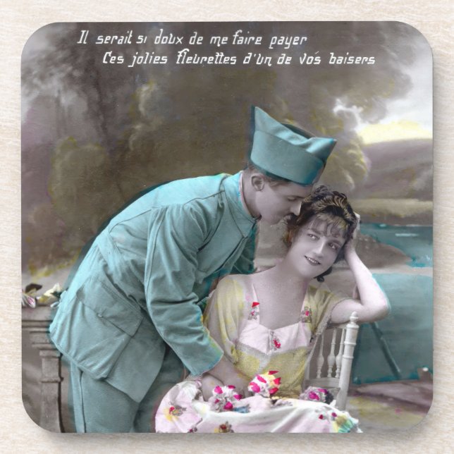 Soldier and Lover Coaster (Front)