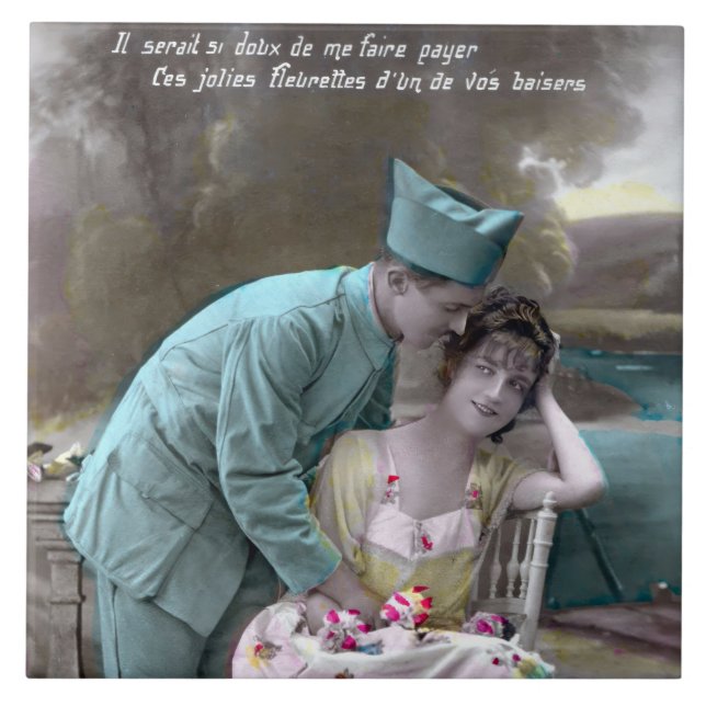 Soldier and Lover Tile (Front)