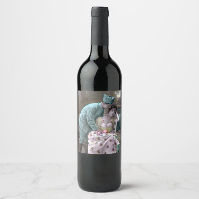 Soldier and Lover Wine Label (Front)