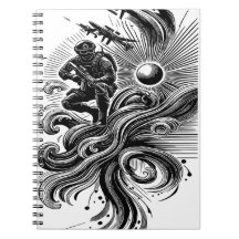 Soldier and Solar Art Waves
