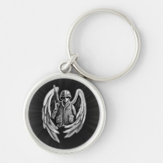 Soldier Angel Design Keychain