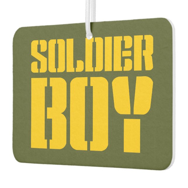 SOLDIER BOY AIR FRESHENER (Left)