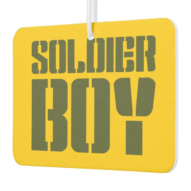 SOLDIER BOY AIR FRESHENER (Left)
