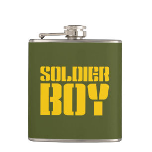 SOLDIER BOY HIP FLASK
