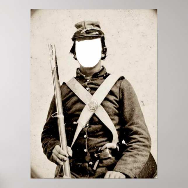 Soldier civil war  poster (Front)