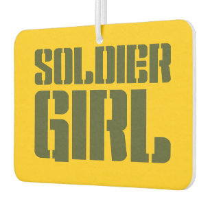 SOLDIER GIRL AIR FRESHENER