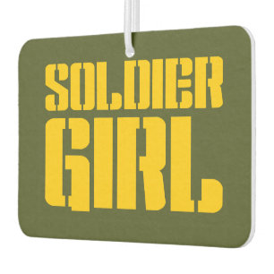 SOLDIER GIRL AIR FRESHENER