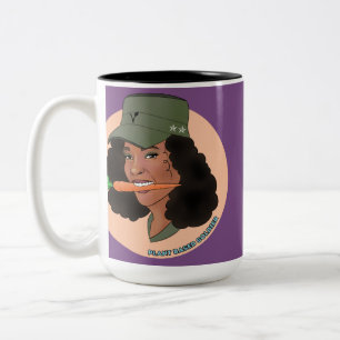 Soldier girl mug