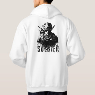 SOLDIER Hoddie. Gear up with this stylish hoodie