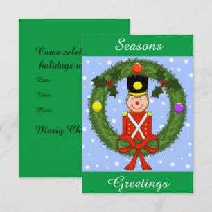 Soldier Holiday Party Invite (Customizable)