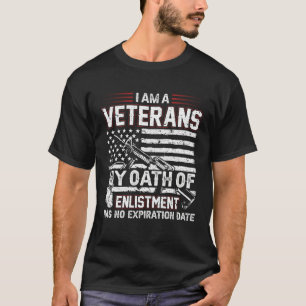 Soldier Honor Duty America Enlistment Has No Expir T-Shirt