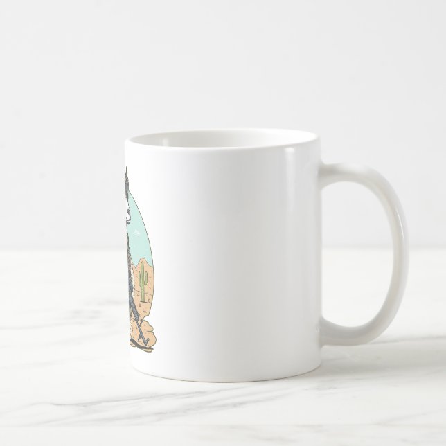 Soldier Horse Army Military Horse Coffee Mug (Right)