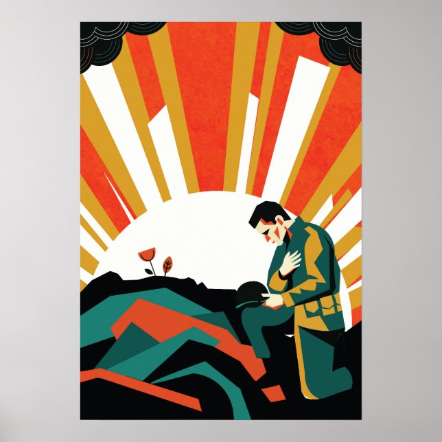 Soldier Illustration Poster (Front)