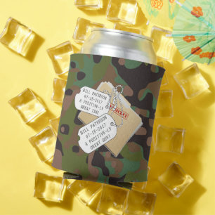 Soldier Joe Camouflage Party Can Cooler