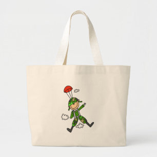 Soldier Jumper Large Tote Bag